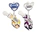 Kutesy Products Pacifier Clips PLUS Toy Holder (5 Pack)