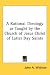 Books : A Rational Theology as Taught by the Church of Jesus Christ of Latter Day Saints