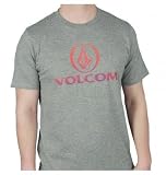 T-Shirt Volcom -Torn to Fade - Gris