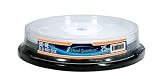 Optical Quantum OQBDRE02WIP-10 2X 25 GB BD-RE Single Layer Blu-Ray ReWritable White Inkjet 10-Disc Spindle