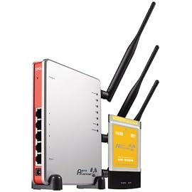 PLANEX 電波王 ハイパワーMIMO USB無線LANBBルータ BLW-HPMM-PK