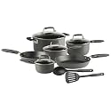 T-Fal Flexi-Grip Hard Anodized 12-Piece Cookware Set