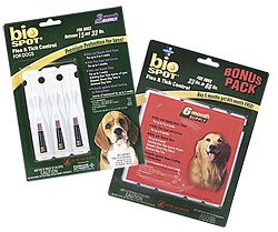 Bio Spot for dogs (15-33 lbs) 3 month