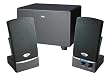 Cyber Acoustics CA-3001RB 2.1 Subwoofer/Satellite System- Black