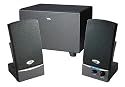Cyber Acoustics CA-3001RB 2.1 Subwoofer/Satellite System- Black