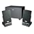 Cyber Acoustics CA-3001RB 2.1 Subwoofer/Satellite System- Black