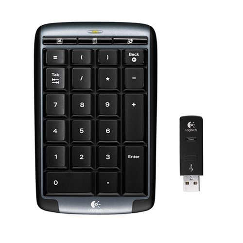 Logitech Cordless Number Pad for Notebooks image