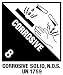 Warning Corrosive D82