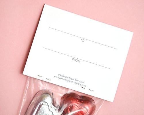 Cupcake Valentine Treat Bag Toppers