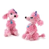 Pink Poodle Mini Bean Bags (8) Party Supplies
