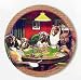 POKER COOLIDGE DOG PAINTING Stone COASTERS Set A Bold Bluff Dogs New!
