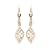 9ct Gold Earrings Filigree Twist