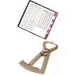 Round Diamond & Gemstone Weight Gauge & Book
