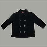 Hartstrings black wool pea coat