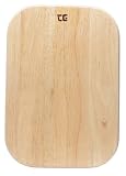 T&G Medium Rectangular Chopping Board in Hevea Wood. 34.5 x 24.0cm