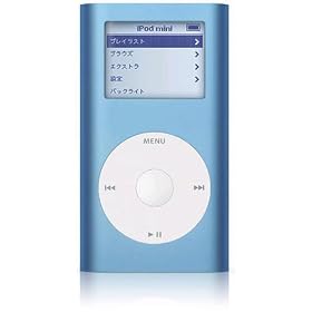 Apple iPod mini 4GB (�u���[) M9436J/A