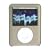 Apple iPod Nano 3rd Generation 4GB 8GB Transparent Somke Crystal Snap-on Cover Case with Clip