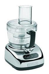 KitchenAid KFP740CR 9-Cup Food Processor with 4-Cup Mini Bowl, Chrome