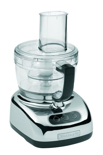 KitchenAid KFP740CR 9-Cup Food Processor with 4-Cup Mini Bowl, Chrome KitchenAid KFP740CR 9-Cup Food Processor with 4-Cup Mini Bowl, Chrome