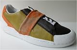 Evisu - $145 Evisu Gazula 2 Mens Olive Leather Shoes US 11 UK10