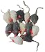 Rattling Fur Mice - 12 pack