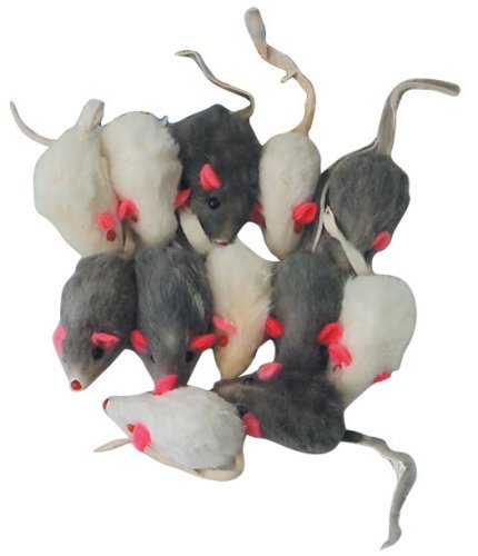 Rattling Fur Mice – 12 pack