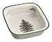 Spode Christmas Tree 10-Inch Square Rim Dish