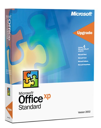 Microsoft Office XP Standard Upgrade [Old Version]
