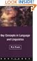 Language and Linguistics: The Key Concepts (Routledge Key Guides)