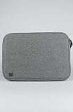 Hex Watches The Varsity 15 Laptop Sleeve in Charcoal Wool,Accessories for Unisex, One Size,Charcoal