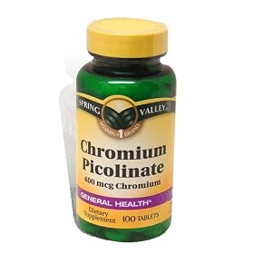 Spring Valley Chromium Picolinate 400 mcg by Spring Valley