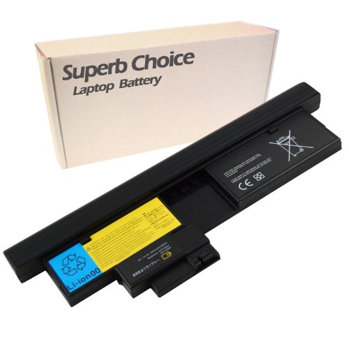 IBM ThinkPad X200 Tablet series X201 TABLET, Replacement for 43R9257 43R9256 42T4564;4000 mAh Laptop Battery - Premium Superb Choice® 8-cell Li-ion battery