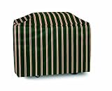 Two Dogs Designs 53-Inch Extra-Long Grill Cover, Green Stripes