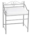 Pem America Scroll Metal Vanity Stool