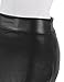 Doublju Women Slim Fit Faux Leather Pencil Midi Skirt
