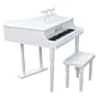 Schoenhut White 30 Key Classic Baby Grand with Bench