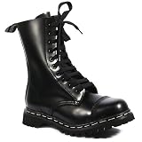Demonia Mens ROCKY-10 Lace-Up Ankle Boots, Available in 3 Colors by Demonia