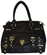 Women's Steve Madden Purse Handbag Strappy Large Satchell Black