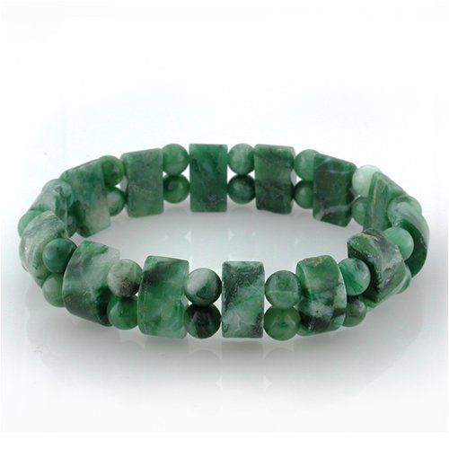 Cute Stretchy African Jade Bracelet