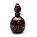 Hand Blown Golden Amber Sommerso Art Glass Perfume Bottle 6