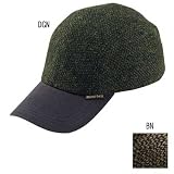モンベル ウールツイード キャップ ダークグリーン(DGN)