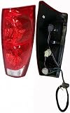 02-05 CHEVY CHEVROLET AVALANCHE TAIL LIGHT RH (PASSENGER SIDE) TRUCK, Assy, All Red Lens Type (2002 02 2003 03 2004 04 2005 05) C730121 15092493*