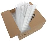 Wide Diameter Clear Drinking Straws - perfect for both soda and smoothies