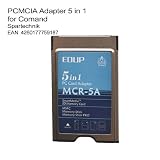 5 in 1 PCMCIA adaptateur pour Mercedes COMAND APS: adaptateur COMAND APS*. Media: Smart Media SD Memory Card MMC Memory Stick Memory Stick Pro pour le port de COMAND APS Code 527 513