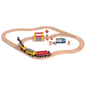 KidKraft Construction Train Set by 