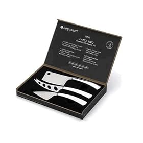 Legnoart LATTE VIVO Cheese Enthusiast's Set, Stainless Steel, Designed by Enrico Albertini by Legnoart