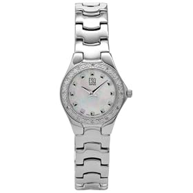 ESQ by Movado Women's Small Intrigue White Mother Of Pearl Dial Watch #07100876