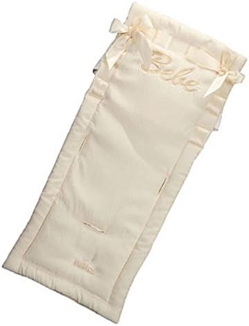 Peradi Bebe Carriage Liner with Ribbon, Beige