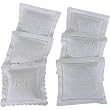 White on white embroidered French lavender sachet:Butterfly,Flower,Crown, Bebe, Bonne Nuit, More....