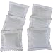 White on white embroidered French lavender sachet:Butterfly,Flower,Crown, Bebe, Bonne Nuit, More....